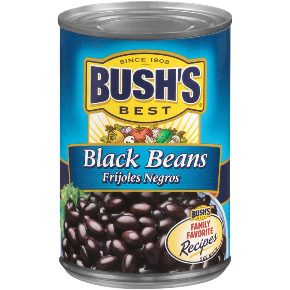 BUSH'S BLACK BEANS 15OZ