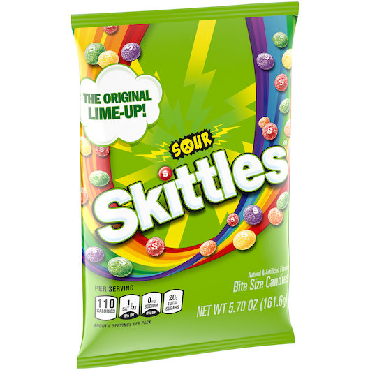SKITTLES PEG SOUR 5.7OZ