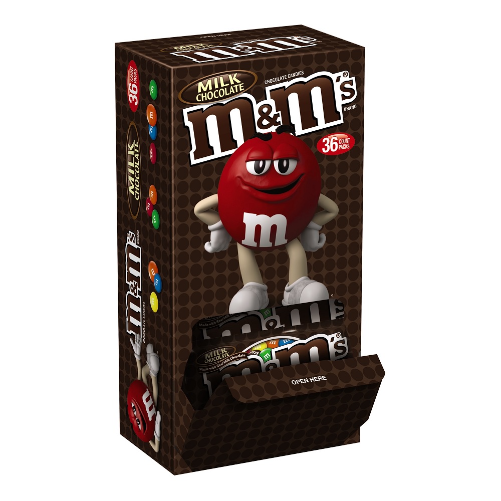 M & M MILK 36CT