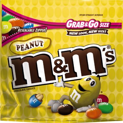 M & M PEG PEANUT GO PK 5OZ