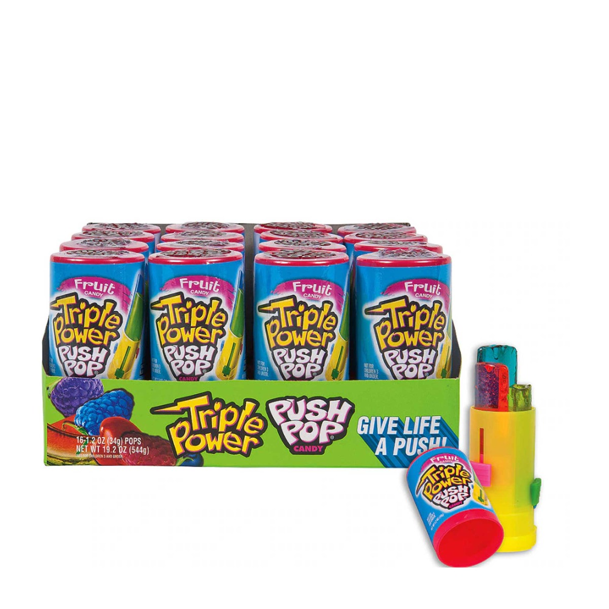 PUSH POP TRIPLE POWER 16CT