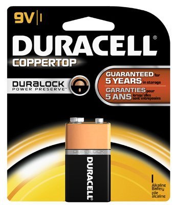 DURACELL 9 V USA 1PK