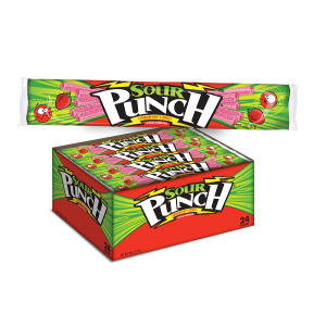 SOUR PUNCH STRAW STRAWBERRY 24CT