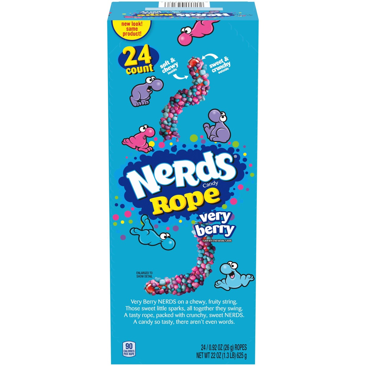 NERDS ROPE VERY BERRY 24CT