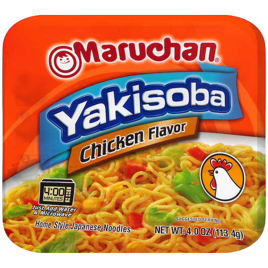 MARUCHAN YAKISOBA CHICKEN 8CT