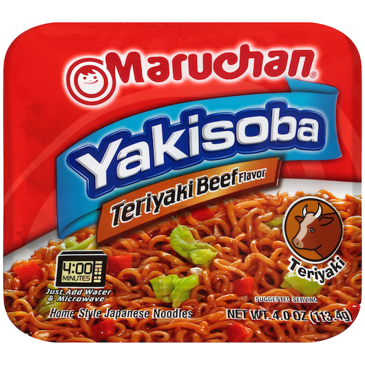 MARUCHAN YAKISOBA TER BEEF 8CT