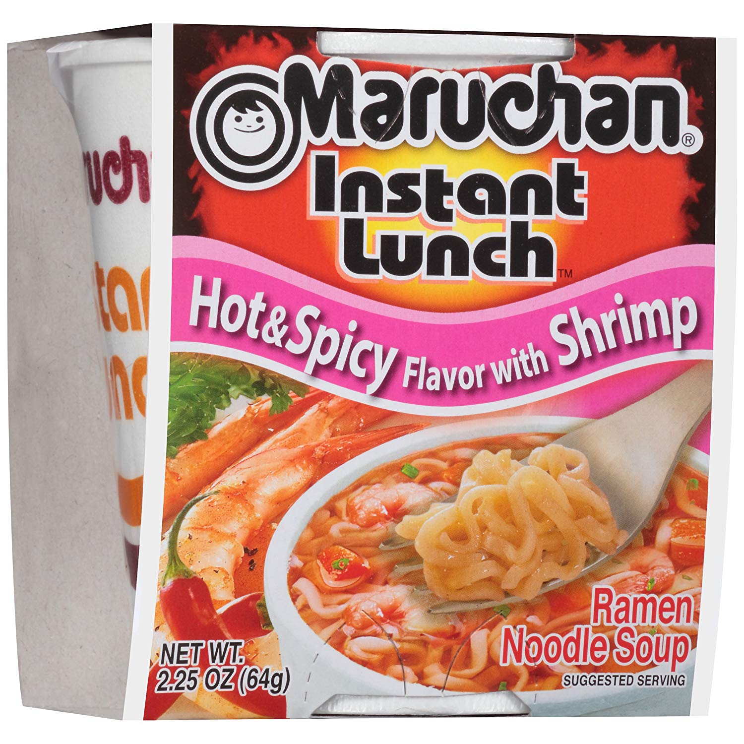 CUP NOODLE SOUP HOT SHRIMP 12CT
