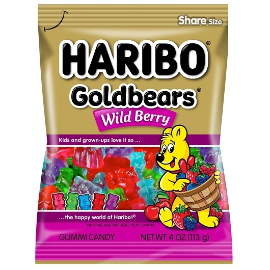 HARIBO PEG GOLD WILD BERRY 4OZ