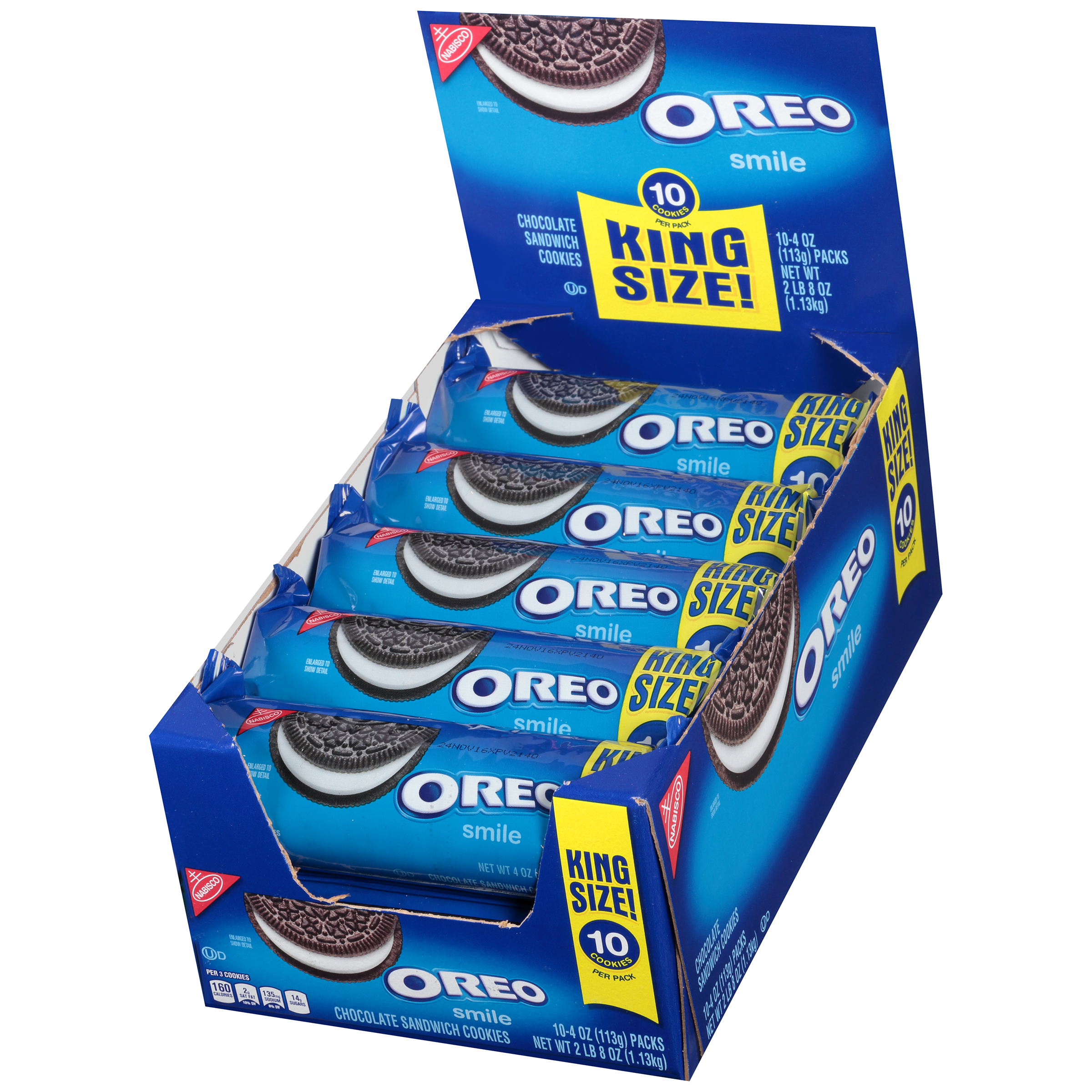 NAB OREO KING 10CT