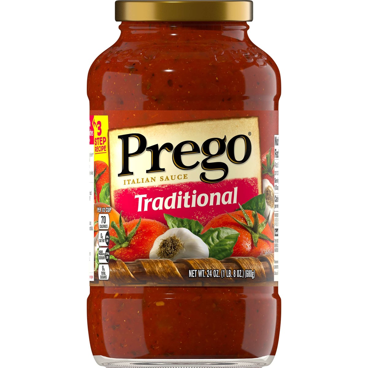 PREGO SPAGHETTI SAUCE 24OZ