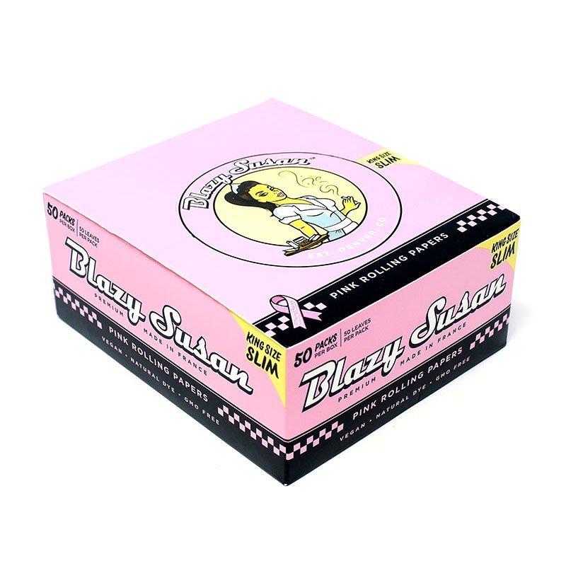 BLAZY SUSAN PINK SLIM KS 50CT