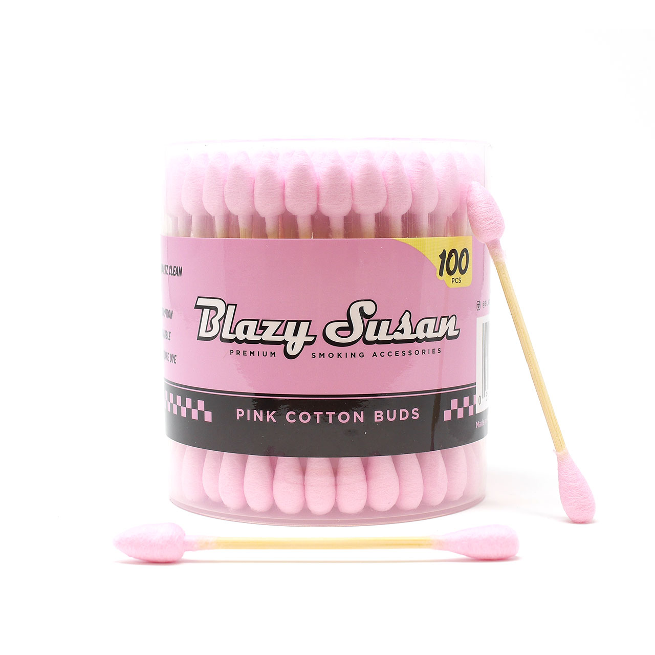 BLAZY SUSAN COTTON PINK 100CT