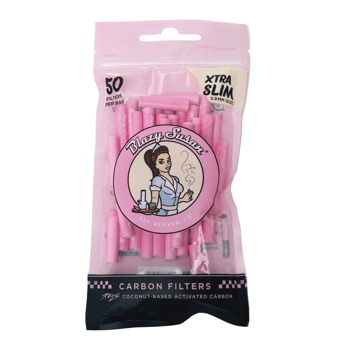 BLAZY SUSAN PINK TIPS BAG 50CT