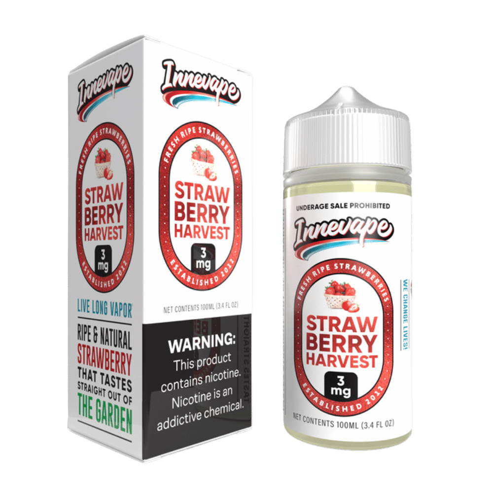 INNEVAPE 100ML STRAW HARVEST 6MG