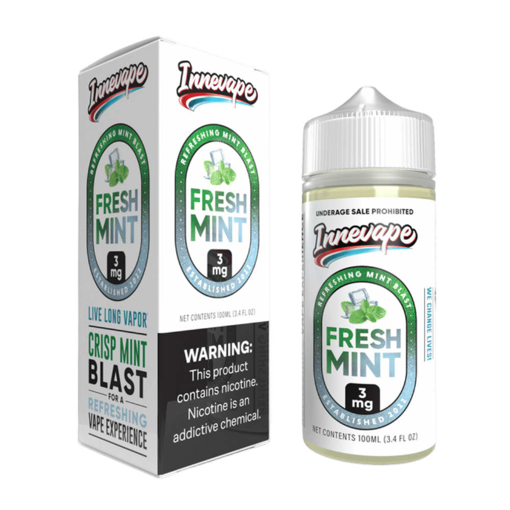 INNEVAPE 100ML FRESH MINT 6MG