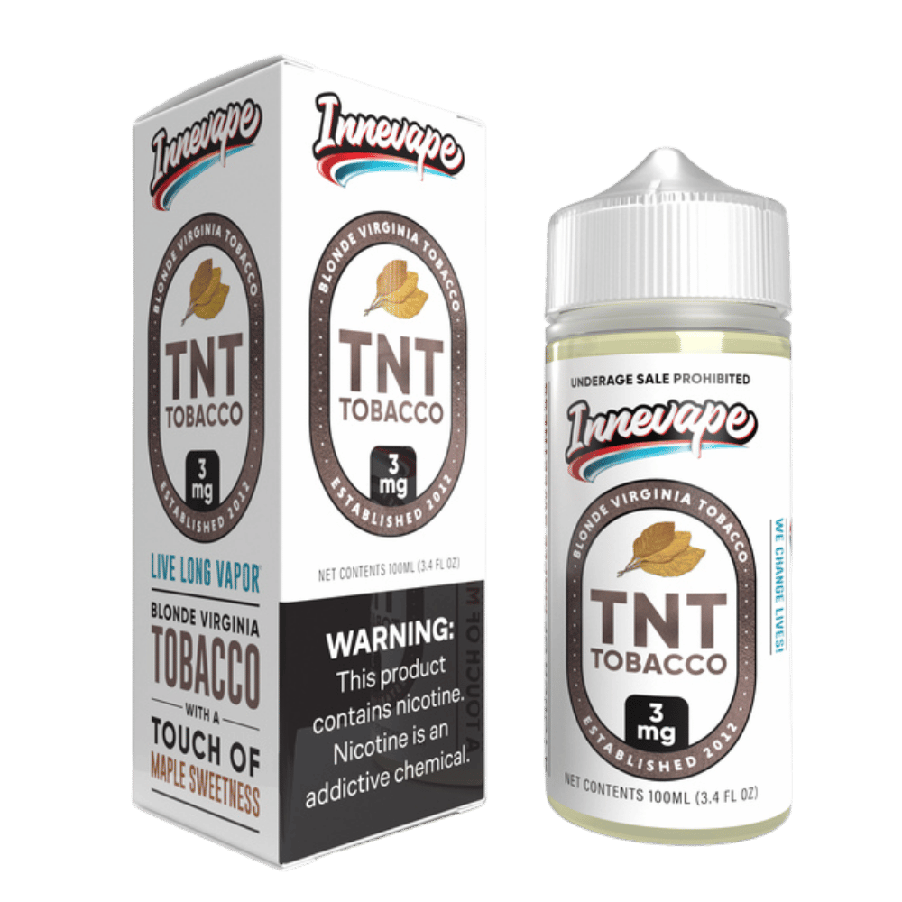 INNEVAPE 100ML TNT TOBACCO 3MG