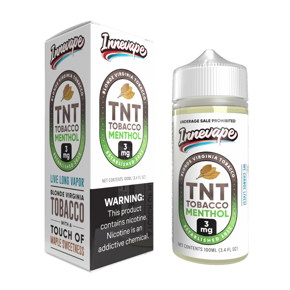 INNEVAPE 100ML TNT TOB MEN 3MG