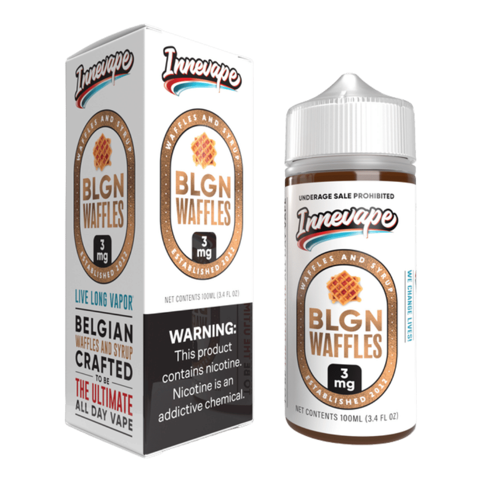 INNEVAPE 100ML BLGN WAFFLES 3MG