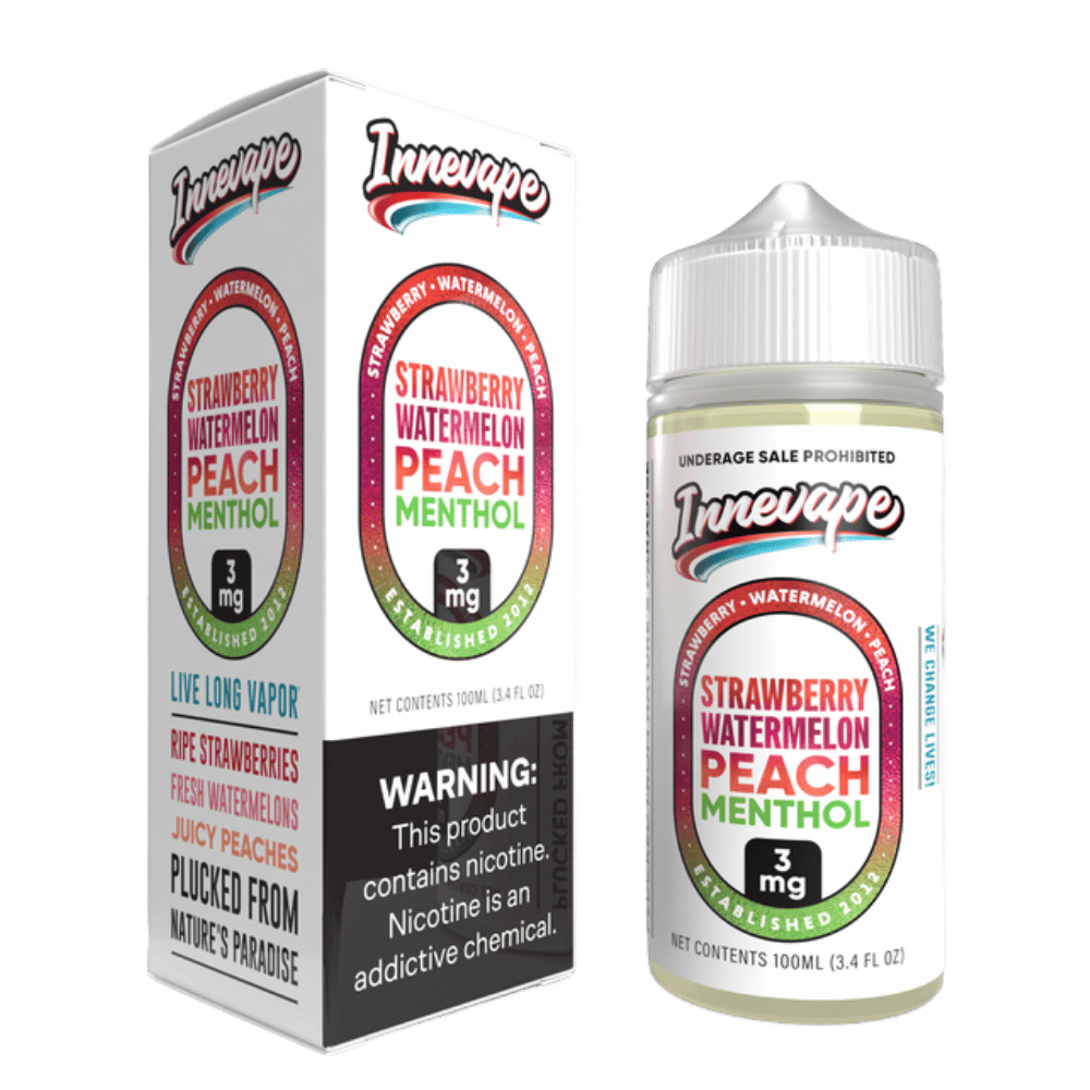 INNEVAPE 100ML STRAW WM MEN 6MG