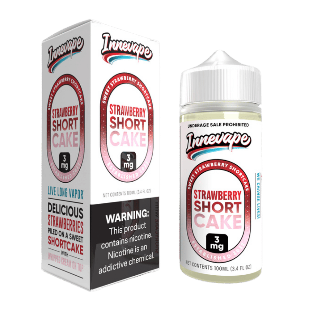 INNEVAPE 100ML STRAW SHORT 3MG