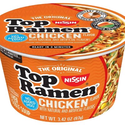 NISSIN RAMEN BOWL CHICKEN 6CT