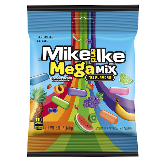MIKE AND IKE PEG MEGA MIX 5OZ