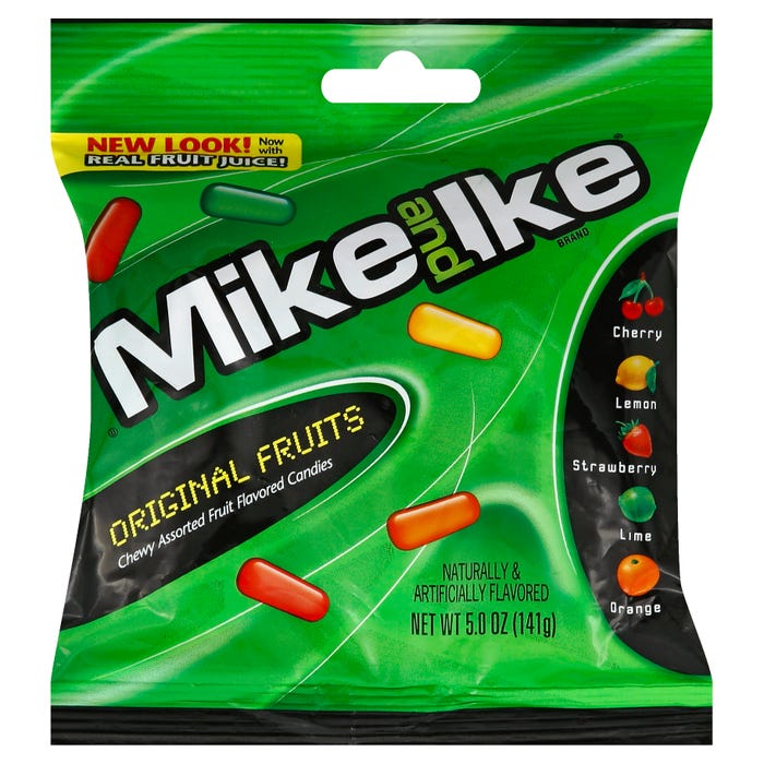 MIKE AND IKE PEG ORIGINAL 5OZ