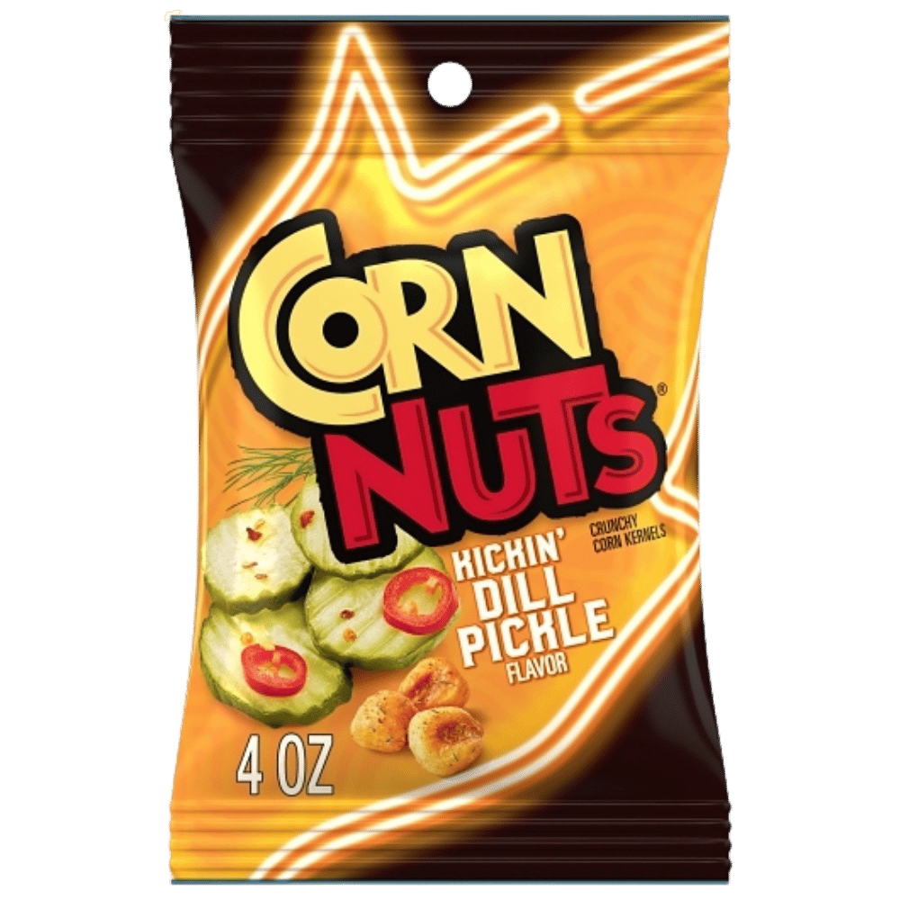 CORN NUTS KICHIN DILL PIC 4OZ