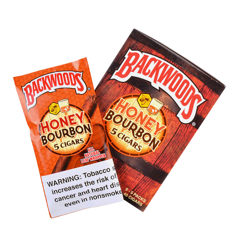 BACKWOODS 5PK HONEY BOURBON 8CT