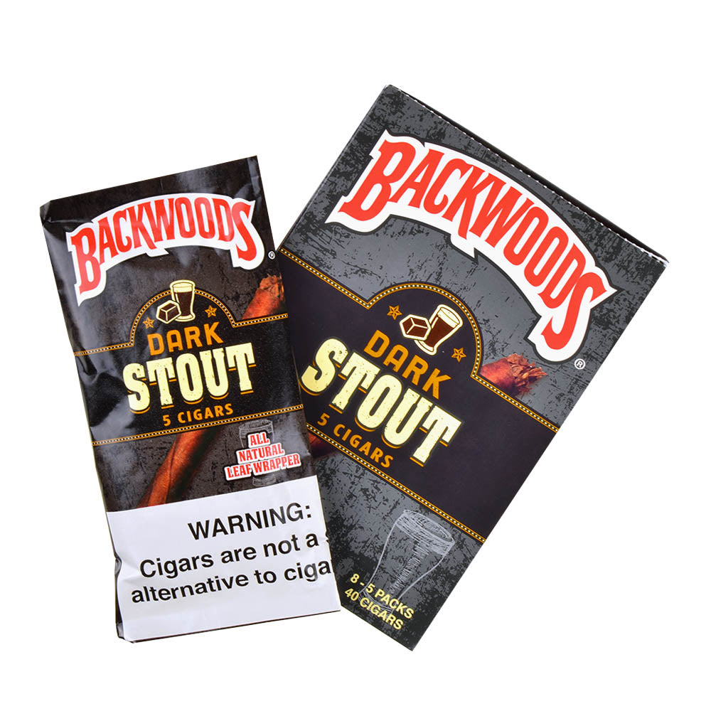BACKWOODS 5PK DARK STOUT 8CT