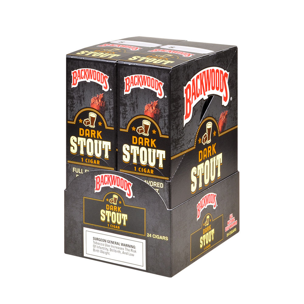 BACKWOODS 1PK DARK STOUT 24CT