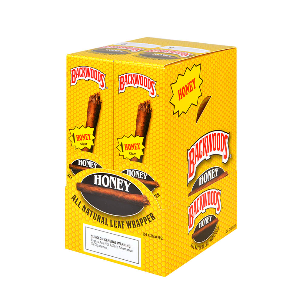 BACKWOODS 1PK HONEY 24CT