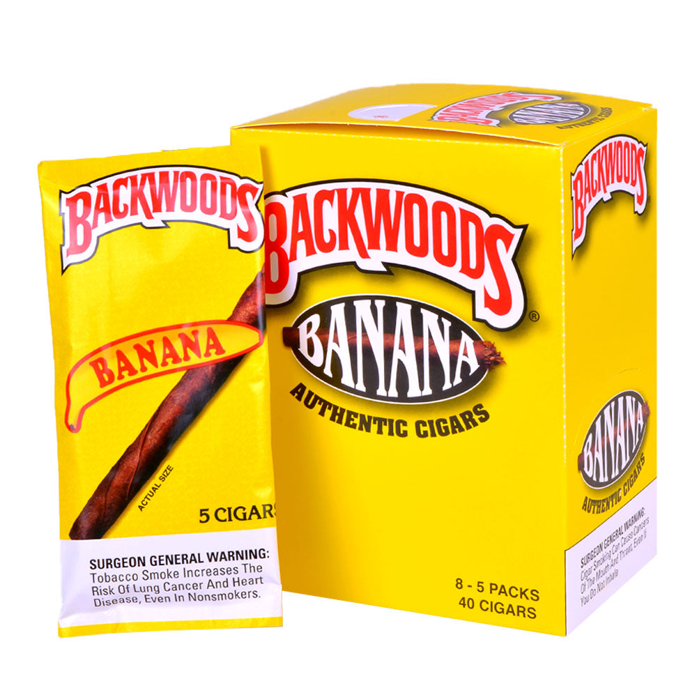 BACKWOODS 5PK BANANA 8CT