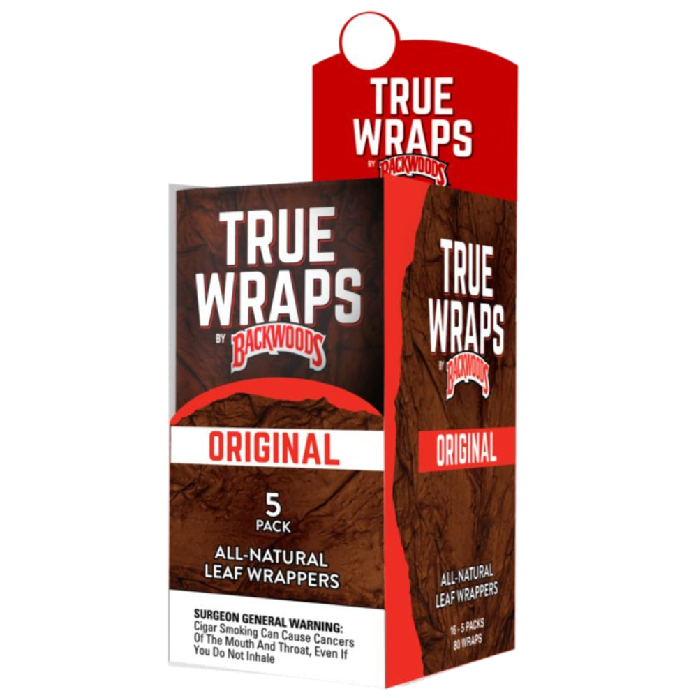 BACKWOODS TRUEWRAPS 5PK 16CT