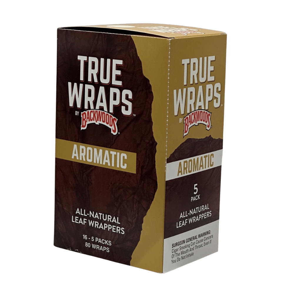 BACKWOODS TRUEWRAPS AROMATIC 5PK