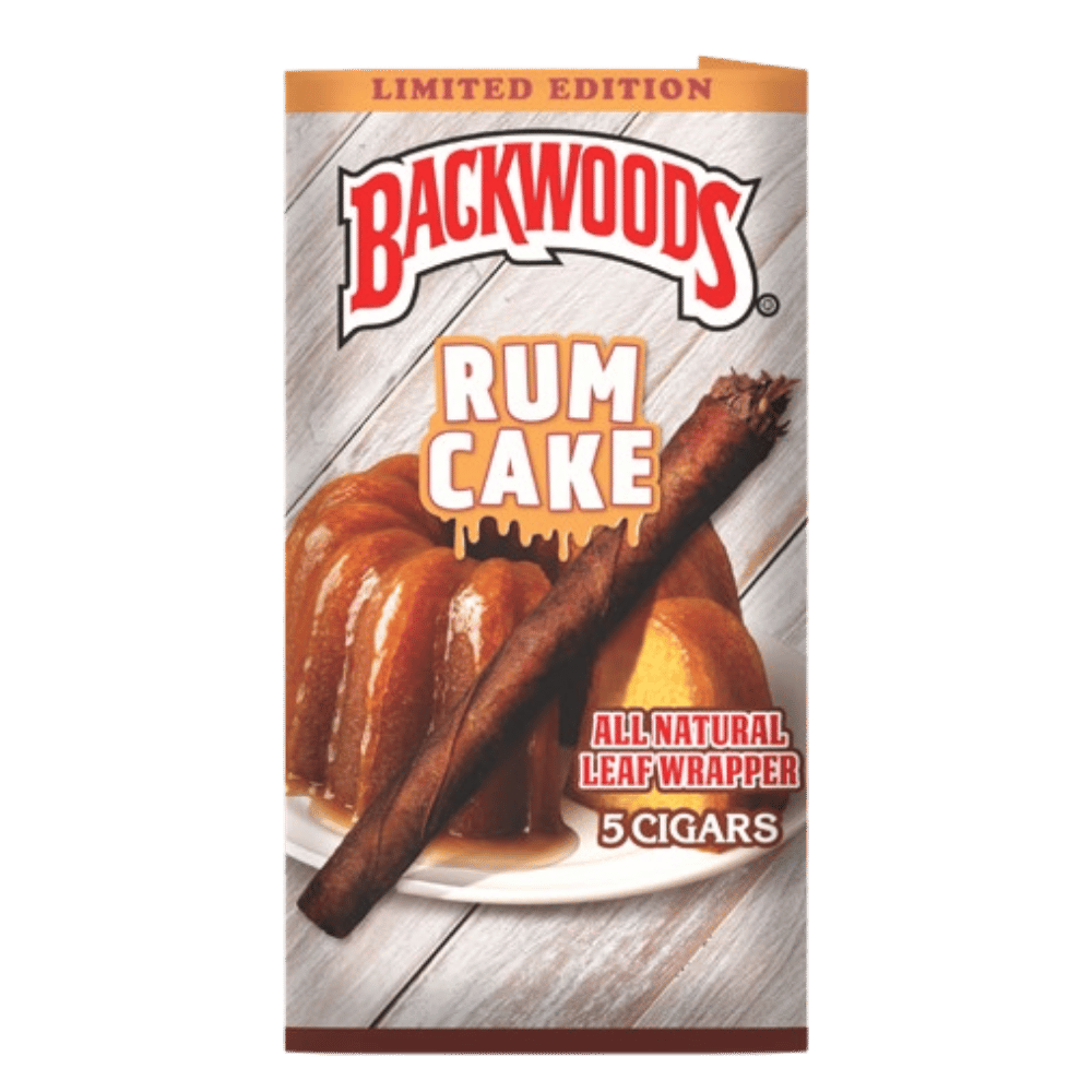 BACKWOODS 5PK WILD RUM CAKE 8CT