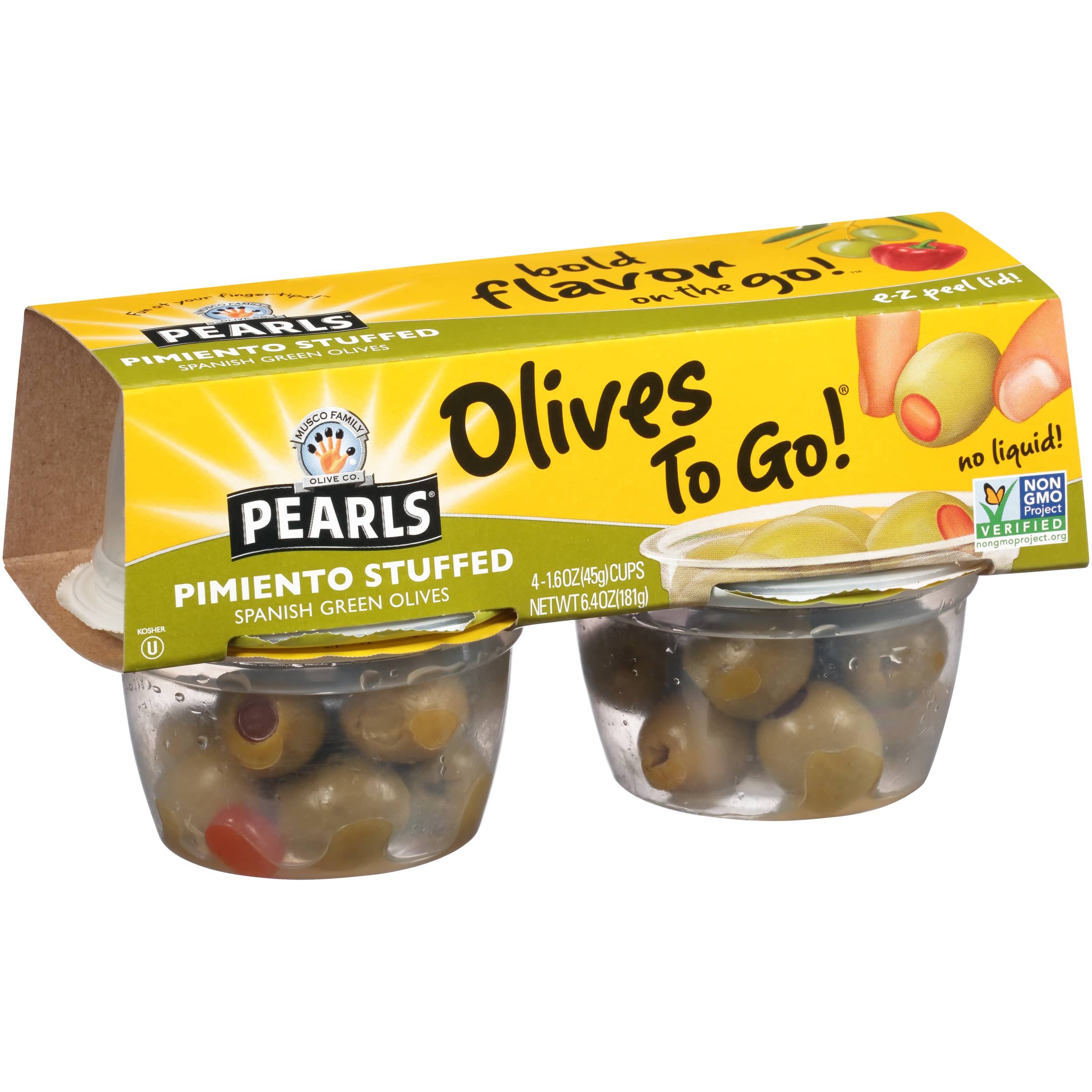 PEARLS OLIVES 2 GO STUF 1.6OZ12C