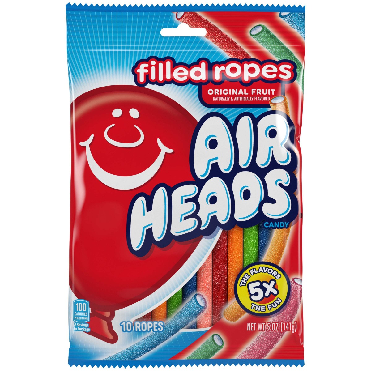AIR HEAD PEG FILLED ROPES 5OZ