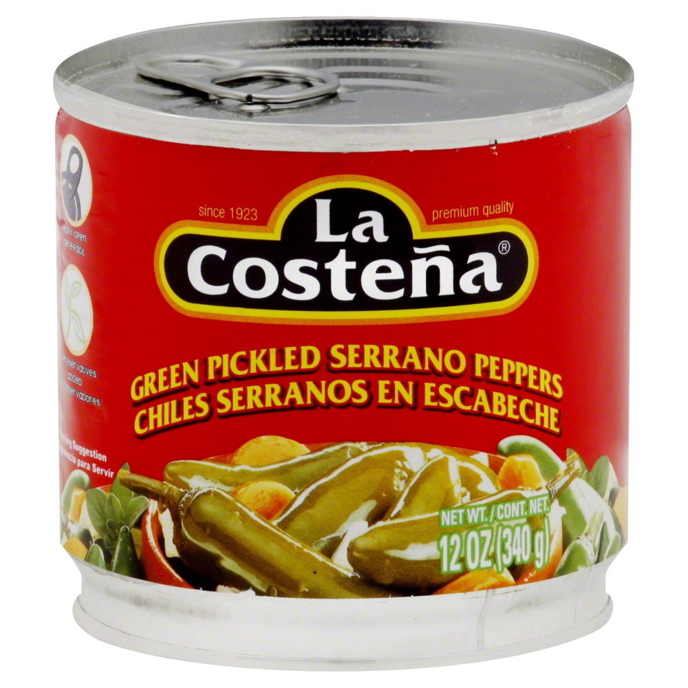 LA COSTE PIC/SERANO PEPPERS 12OZ