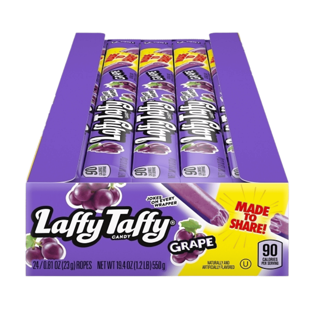 LAFFY TAFFY ROPE GRAPE 24CT