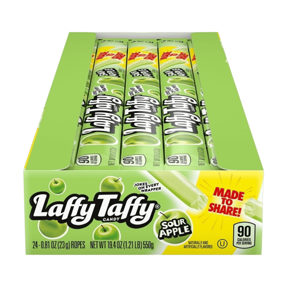 LAFFY TAFFY ROPE SOUR APPLE 24CT