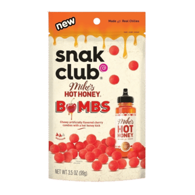 SNAK CLUB HOT HNY BOMBS 3.5OZ 1C