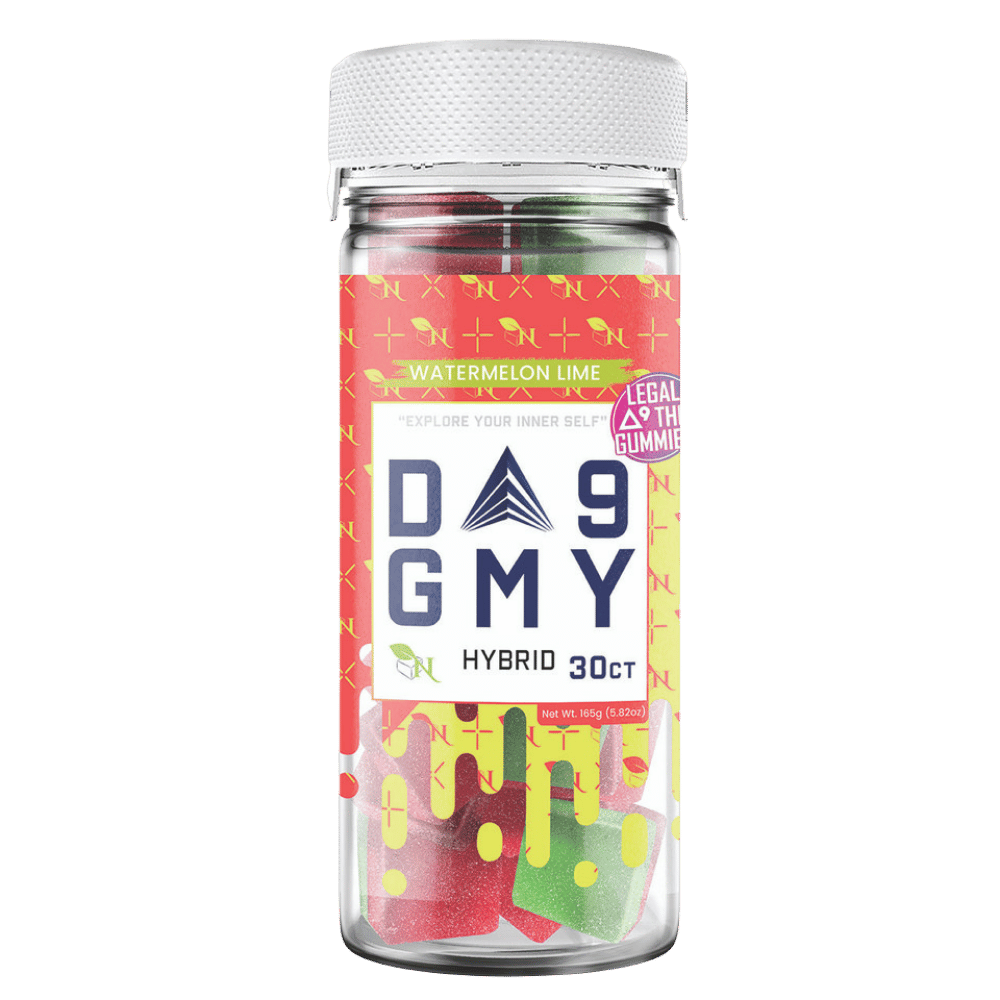 AGFN GUMMY D9 27MG 30PK WM LIME