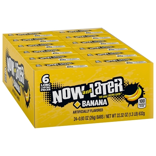 NOW & LATER BANANA 24CT