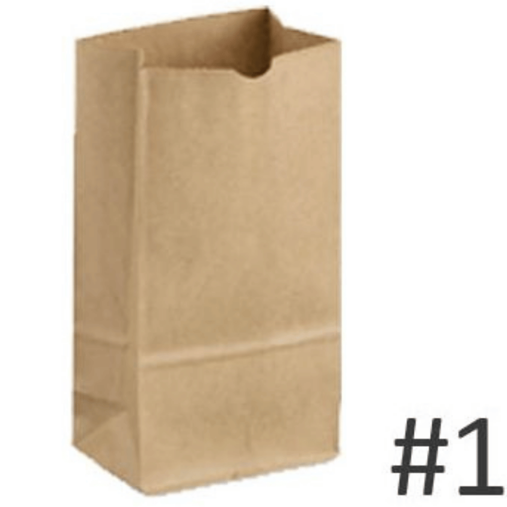BAGS # 1 BROWN PAPER