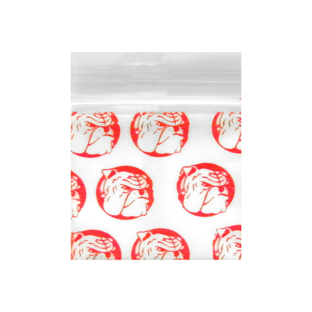 APPLE BAGS 1010 PRINTED RED DOG 10PACK