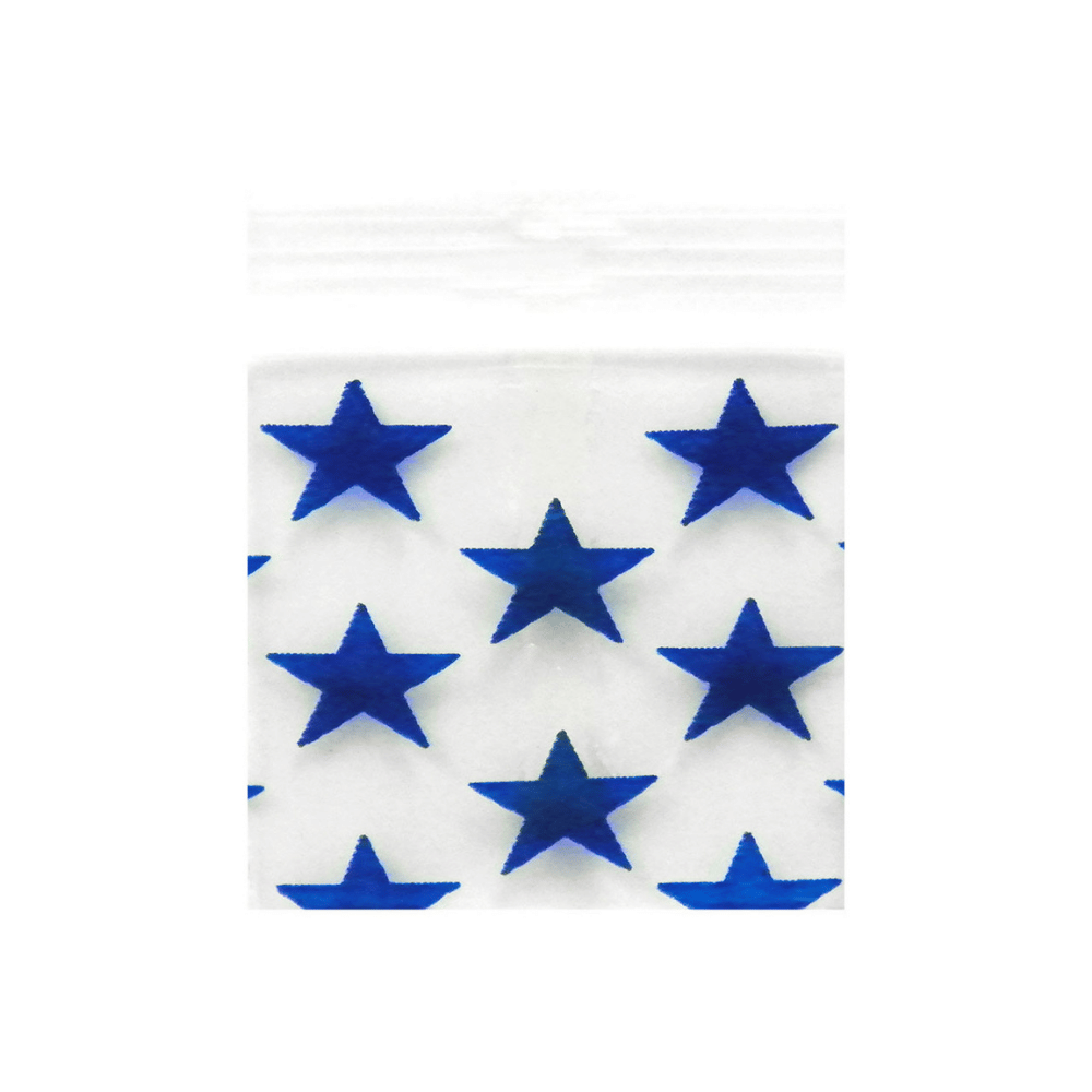 APPLE BAGS 1010 PRINTED STAR 10PACK