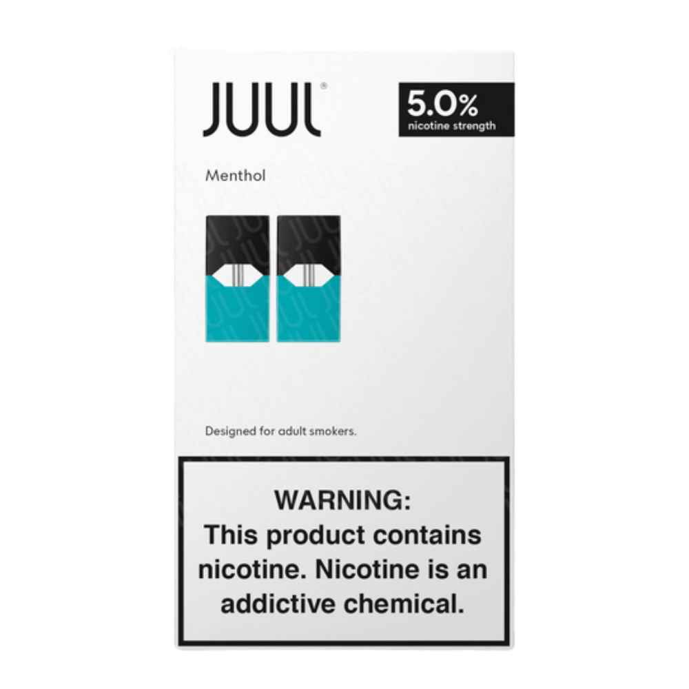JUUL PODS CL MENTHOL 5% 2/8CT