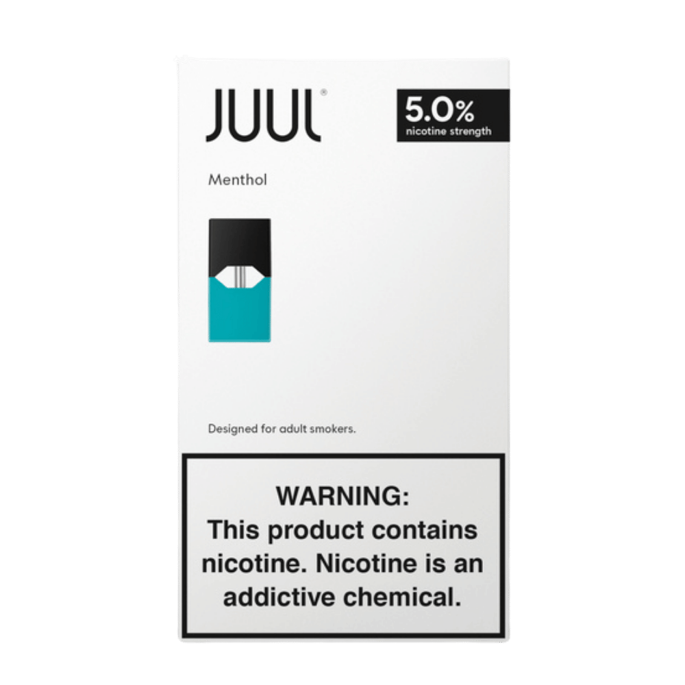 JUUL PODS CL MENTHOL 5% 1/8CT