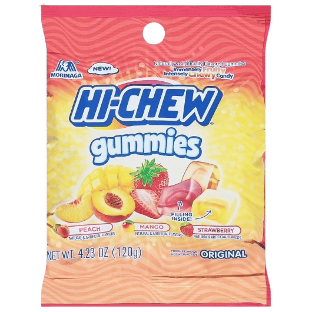 HI-CHEW PEG ORG MIX 4.23OZ 9CT
